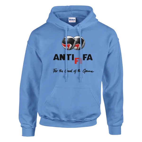 Hoodie "ANTIFIFA" Bleu ciel