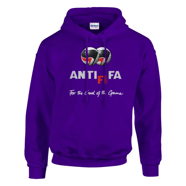 Hoodie "ANTIFIFA" Mauve