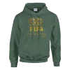 Hoodie "For the good of the gain" Vert Treillis