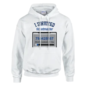 Hoodie "I survived Ticketmaster"