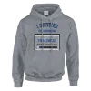 Hoodie "I survived Ticketmaster" Gris Chiné Anthracite Hoodie "I survived Ticketmaster" Gris Chiné Anthracite