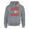 Hoodie "Je hais ce siècle" Gris Chiné Anthracite