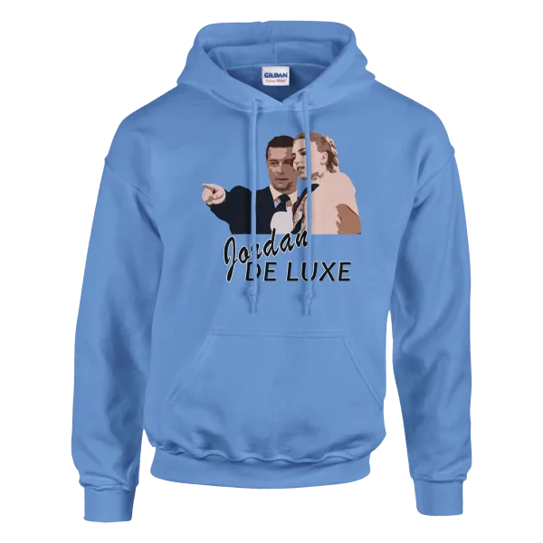 Hoodie "Jordan De Luxe" Bleu ciel