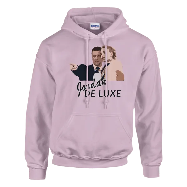 Hoodie "Jordan De Luxe" Rose Pâle