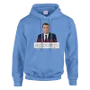 Hoodie "Macron Incognito" Bleu ciel