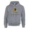 Hoodie "The Legend of Zendaya" Gris Chiné Anthracite