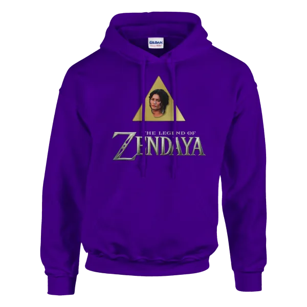 Hoodie "The Legend of Zendaya" Mauve