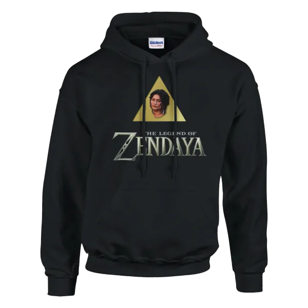 Hoodie "The Legend of Zendaya" Noir