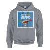 Hoodie "Un p'tit turc en plus" Gris Chiné Anthracite