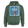 Hoodie "Un p'tit turc en plus" Vert Treillis