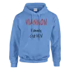 Hoodie "Viannon" Bleu ciel