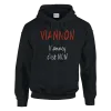 Hoodie "Viannon" Noir