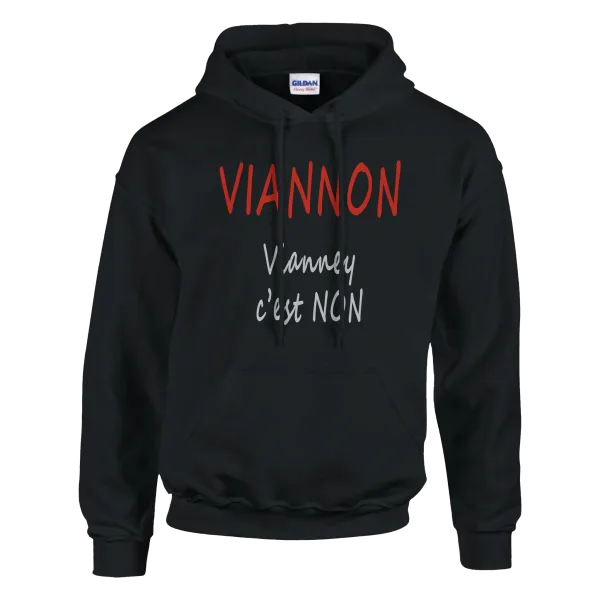 Hoodie "Viannon" Noir