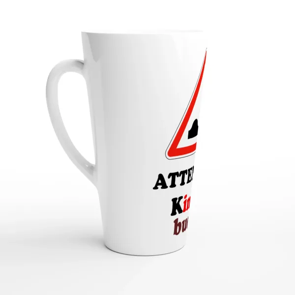 Mug "Attention Kinder bueno" 50cl Latte
