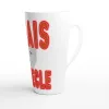 Mug "Je hais ce siècle" 50cl Latte