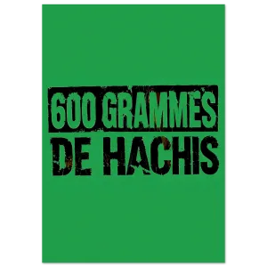 Poster "600g de hachis"