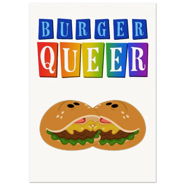 Poster "Burger Queer" Poster "Burger Queer"