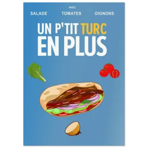 Poster "Un p'tit turc en plus"