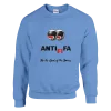 Sweat "ANTIFIFA" Bleu ciel