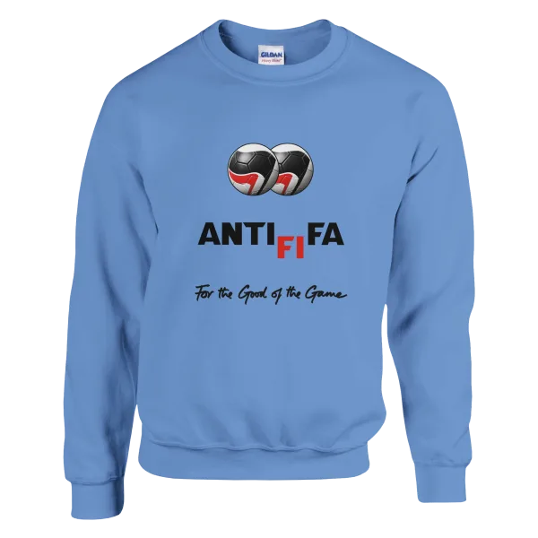 Sweat "ANTIFIFA" Bleu ciel