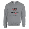 Sweat "ANTIFIFA" Gris Chiné Anthracite