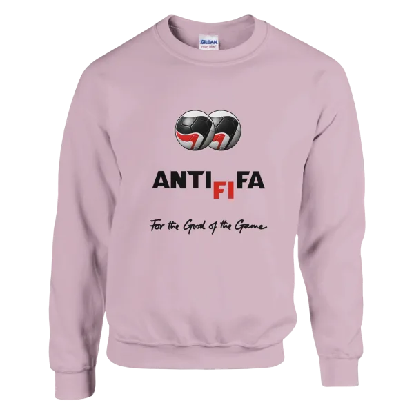 Sweat "ANTIFIFA" Rose Pâle