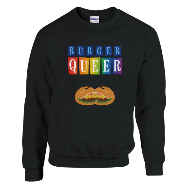 Sweat "Burger Queer" Noir Sweat "Burger Queer" Noir