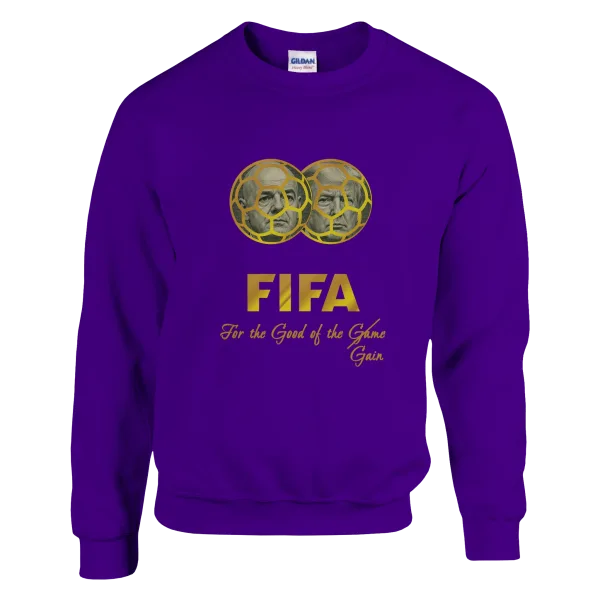 Sweat "For the good of the gain" Mauve Sweat "For the good of the gain" Mauve