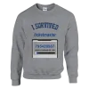 Sweat "I survived Ticketmaster" Gris Chiné Anthracite