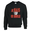 Sweat "Je hais ce siècle" Noir