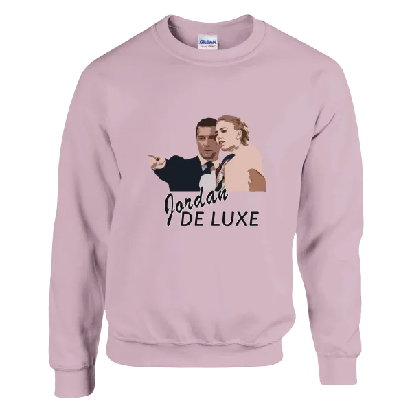 Sweat "Jordan De Luxe" Rose Pâle