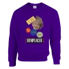 Sweat "LIO va tous nous remplacer" Mauve