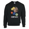 Sweat "LIO va tous nous remplacer" Noir