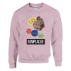 Sweat "LIO va tous nous remplacer" Rose Pâle