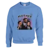 Sweat "Mother Mamdani" Bleu ciel