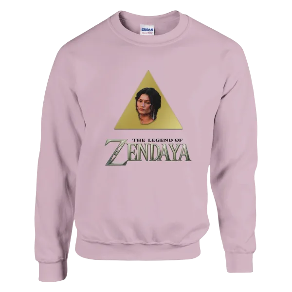 Sweat "The Legend of Zendaya" Rose Pâle