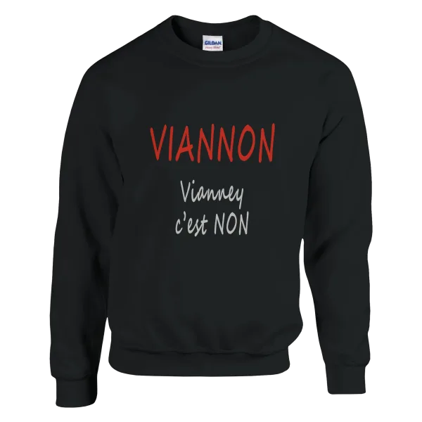 Sweat "Viannon" Noir