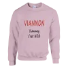 Sweat "Viannon" Rose Pâle