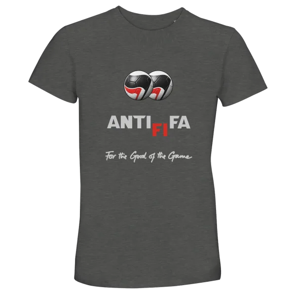 T-Shirt "ANTIFIFA" Gris chiné