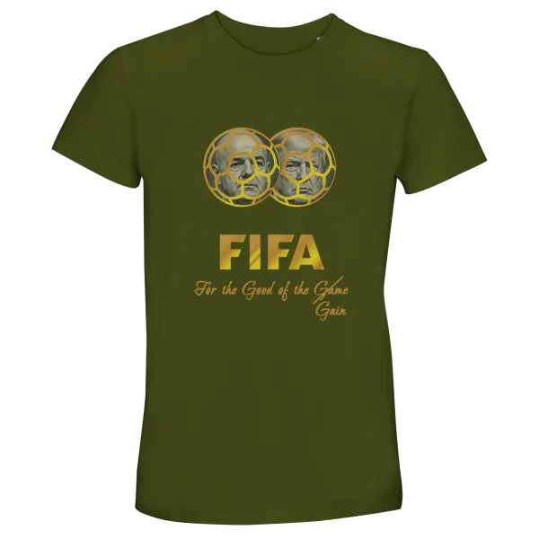 T-Shirt "For the good of the gain" Vert Treillis T-Shirt "For the good of the gain" Vert Treillis