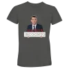 T-Shirt "Macron Incognito" Gris chiné