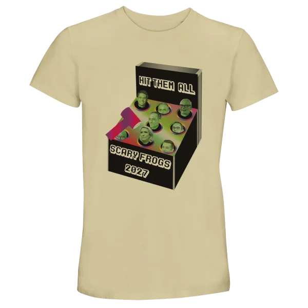 T-Shirt "Scary Frogs 2027" Écru T-Shirt "Scary Frogs 2027" Écru