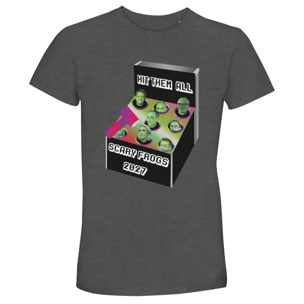 T-Shirt "Scary Frogs 2027" Gris chiné T-Shirt "Scary Frogs 2027" Gris chiné