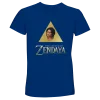 T-Shirt "The Legend of Zendaya" Bleu Roi