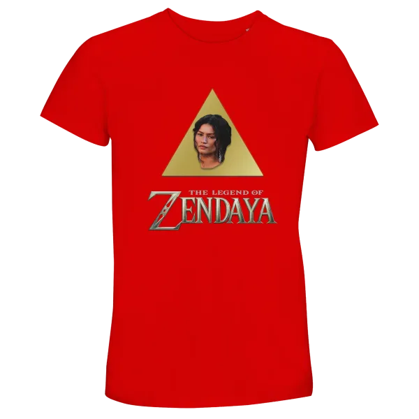 T-Shirt "The Legend of Zendaya" Rouge
