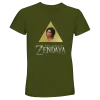 T-Shirt "The Legend of Zendaya" Vert Treillis