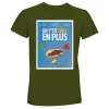 T-Shirt "Un p'tit turc en plus" Vert Treillis T-Shirt "Un p'tit turc en plus" Vert Treillis