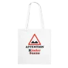 Tote Bag "Attention Kinder bueno"