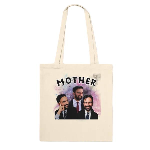 Tote Bag "Mother Mamdani" Écru