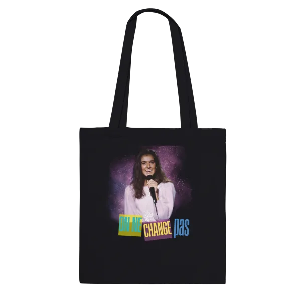 Tote Bag "On ne change pas" Noir Tote Bag "On ne change pas" Noir